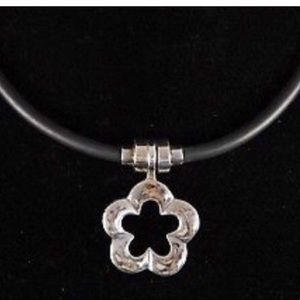 Designer ESPO statement necklace Sterling silver